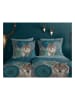 Hip Flanellen beddengoedset "Kiska" petrol