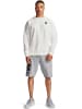 Under Armour Sweatshort lichtgrijs