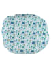 lamino Dwustronna poduszka w kolorze niebieskim - 32 x 36 cm