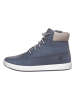 Timberland Leder-Sneakers "Davis Square 6 Inch" in Dunkelblau