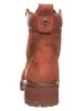 Timberland Skórzane botki "Courmayeur Valley" w kolorze brązowym