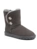 Gooce Leder-Winterboots "Bella" in Grau