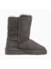 Gooce Leder-Winterboots "Binger" in Grau