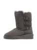 Gooce Leder-Winterboots "Binger" in Grau