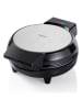 bESTRON Waffeleisen "Funcooking" in Schwarz/ Silber