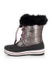 Kimberfeel Winterstiefel "Diana" in Silber/ Schwarz