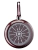 Tefal Patelnia "Resist Intense" w kolorze brązowo-czarnym - Ø 24 cm