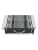 Lifa Living Kapselhalter in Schwarz - (B)40,5 x (H)7 x (T)23,5 cm