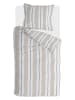 Walra Renforcé-Bettwäsche-Set "Nautic Stripes" in Beige