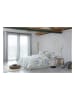 Walra Renforcé beddengoedset "Romantic Leaves" lichtblauw