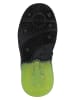 Geox Sneakers "Grayjay" antraciet/limoengroen