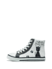 Goby Sneakers wit/zwart/meerkleurig