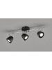FH Lighting Deckenleuchte "Gemma" in Schwarz - (B)50 x (T)10 cm