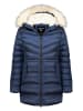 Geographical Norway Wintermantel "Destinee" in Dunkelblau