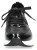 Caprice Leren sneakers "Niki" zwart