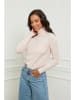 Soft Cashmere Rollkragenpullover in Rosa