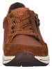 Ara Shoes Leren sneakers cognackleurig