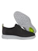 Ecco Leder-Schnürschuhe "ST.1 Hybrid Lite" in Schwarz