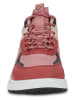 Ecco Leren sneakers "Multi-Vent" rood/lichtroze