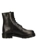 DOCKERS Leder-Boots in Schwarz