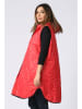Plus Size Company Steppweste "Haya" in Rot