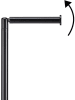 Sealskin Toiletborstelgarnituur "Tube" zwart - (B)25 x (H)61 x (D)20 cm