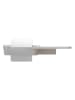 Tiger Toiletrolhouder "Tess" wit - (B)32,1 x (H)4,8 x (D)14,5 cm