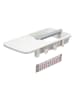 Tiger Toiletrolhouder "Tess" wit - (B)32,1 x (H)4,8 x (D)14,5 cm