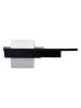 Tiger Toilettenpapierhalter "Tess" in Schwarz - (B)32,1 x (H)4,8 x (T)14,5 cm