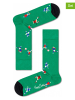 Happy Socks Skarpety (2 pary) "Football" w kolorze zielonym