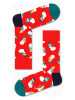 Happy Socks 3-delige geschenkset "Snowman" rood/groen
