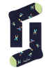 Happy Socks 3-delige geschenkset blauw/groen/donkerblauw