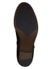 Marco Tozzi Leder-Stiefeletten in Cognac