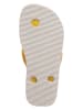 Havaianas Zehentrenner in Gelb/ Schwarz