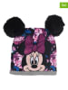 Disney Minnie Mouse 3-delige winteraccessoireset "Minnie Mouse" paars/grijs/zwart