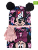 Disney Minnie Mouse 3-delige winteraccessoireset "Minnie Mouse" paars/lichtroze/zwart