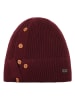 Eisbär Czapka beanie "Cole" w kolorze bordowym