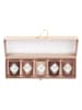 Ethnical Life 5er-Set: Duftkerzen in Nude, 5x 80 g