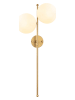 Opviq Lampa ścienna "Fazli" w kolorze złoto-białym - 32 x 72 cm