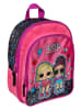 L.O.L. Surprise Rucksack "LOL Surprise" in Pink/ Dunkelblau - (B)25 x (H)31 x (T)10 cm