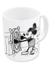 Disney Mickey Mouse Kop "Mickey Mouse Start up" wit/zwart - 325 ml