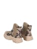 Streetfly Leren chelseaboots beige/donkerblauw/meerkleurig