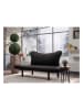 Scandinavia Concept Bank "Chatto" zwart - (B)140 x (H)70 x (D)65 cm