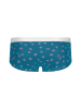 Skiny 2-delige set: hipsters wit/turquoise