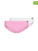 Skiny Majtki (2 pary) w kolorze różowym i białym