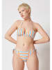 Skiny Bikinitop lichtblauw/oranje/wit