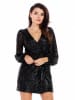 Awama Kleid in Schwarz