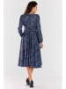 Awama Kleid in Dunkelblau