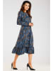 Awama Sukienka w kolorze granatowym