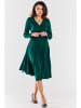 Awama Kleid in Dunkelgrün
